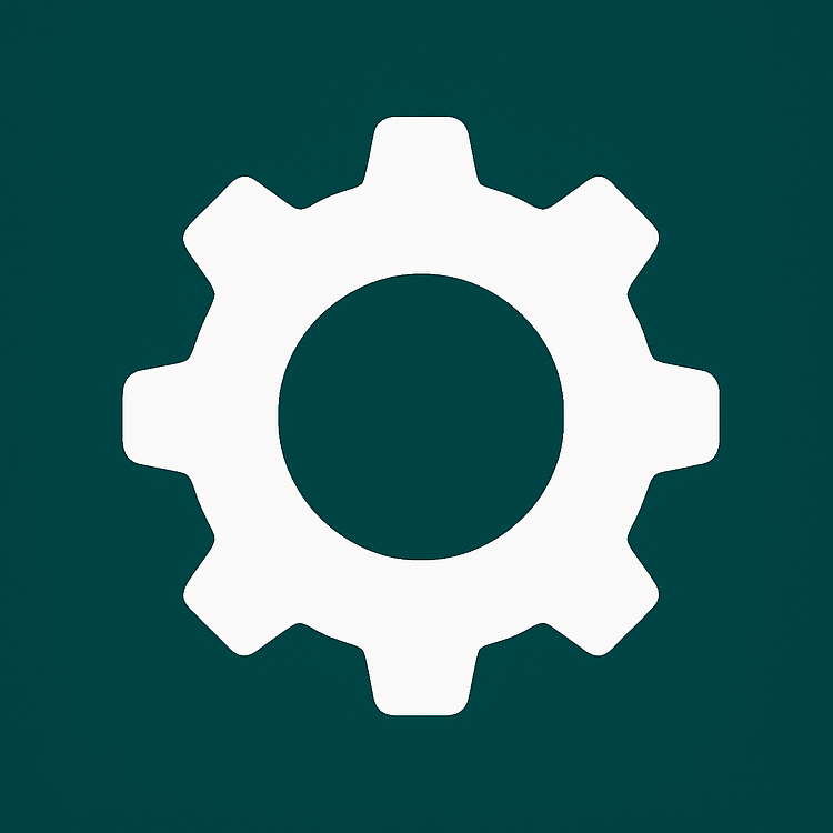 Gear Icon.